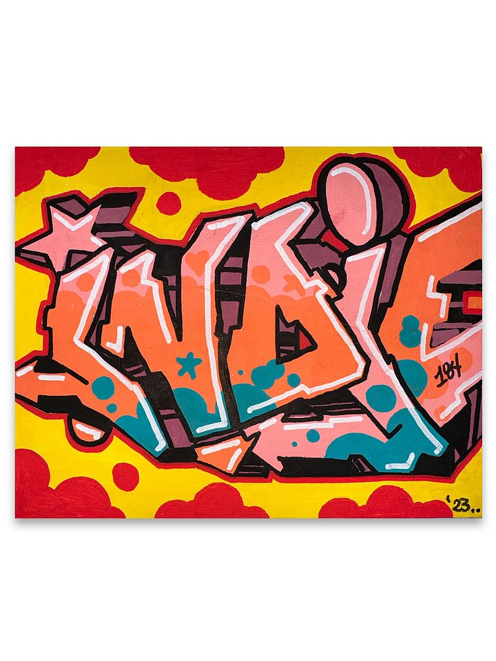 INDIE 184 GRAFFITI PAINTING 4 product image (2)