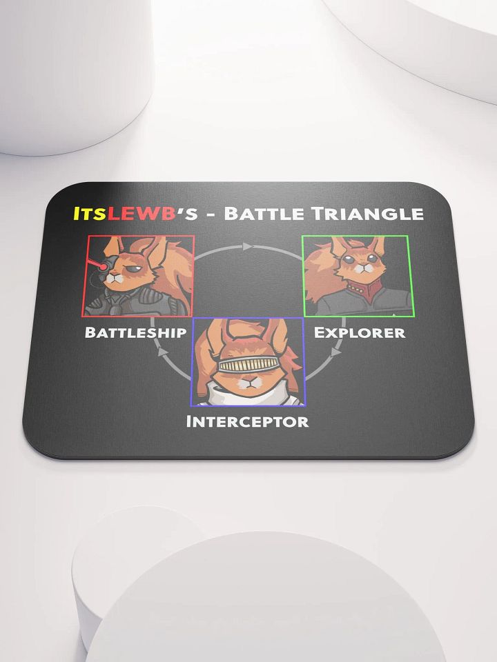 LEWB's Battle Triangle - Standard Size Mousepad product image (1)