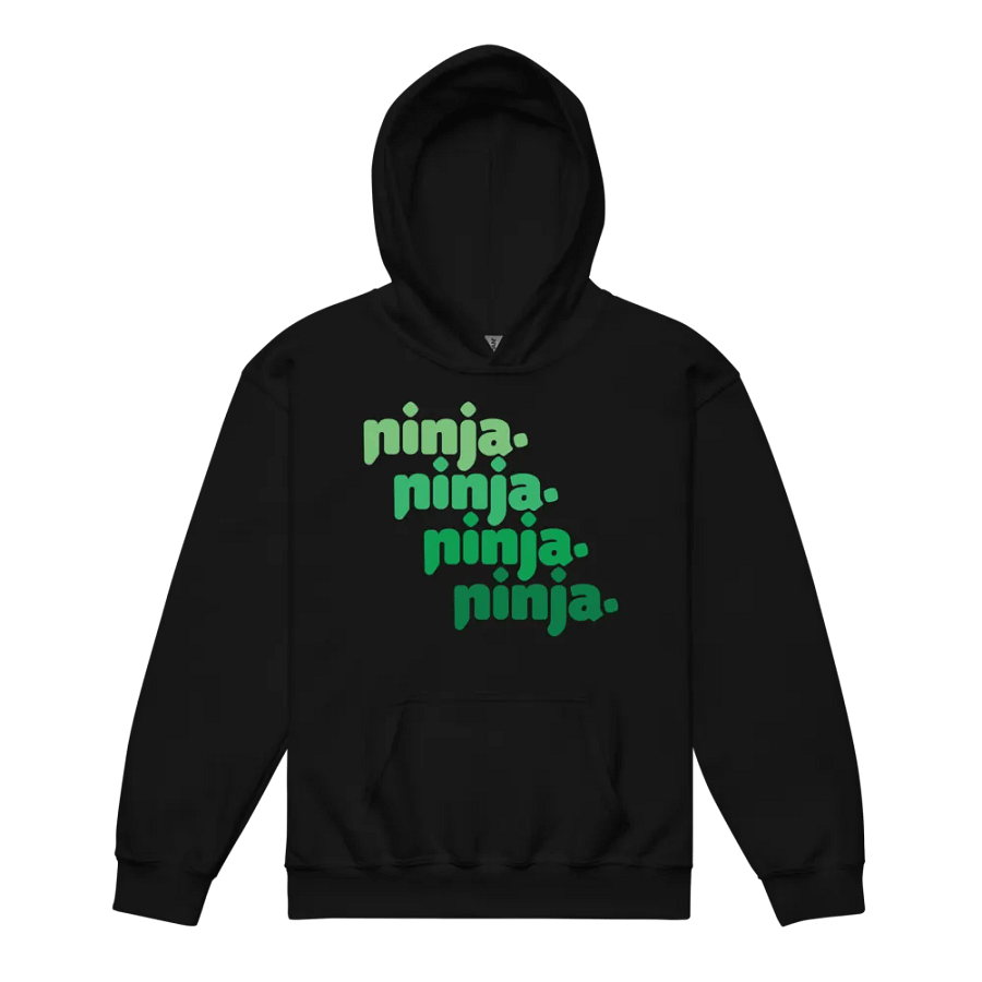 Green Quad Ninja Kids Hoodie product image (1)