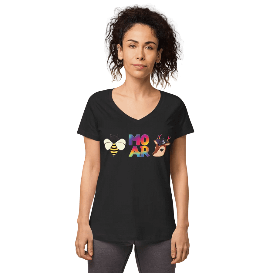 Bee Moar Pirate V-neck product image (2)