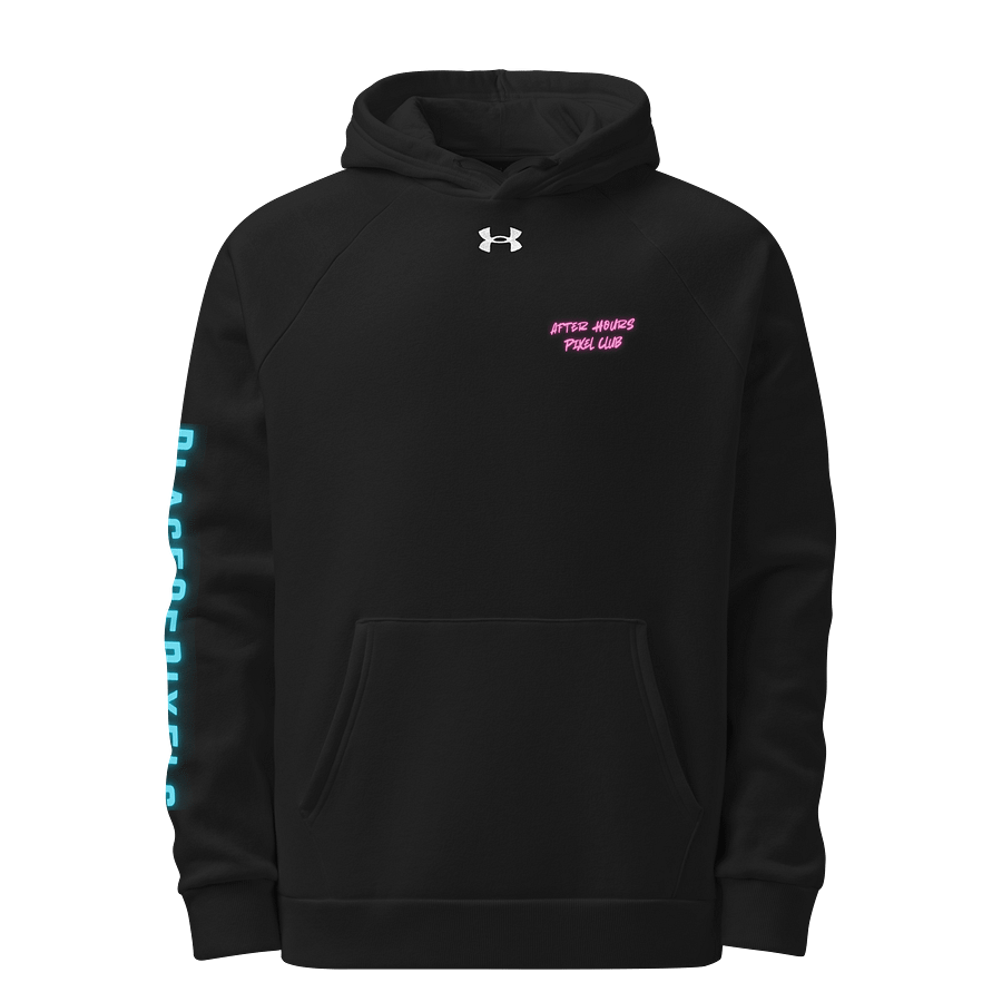 Powered by Pixels – Retro Neon Hoodie product image (1)