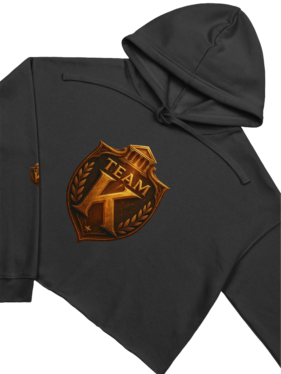 Team K V-5 Crop Hoodie product image (3)