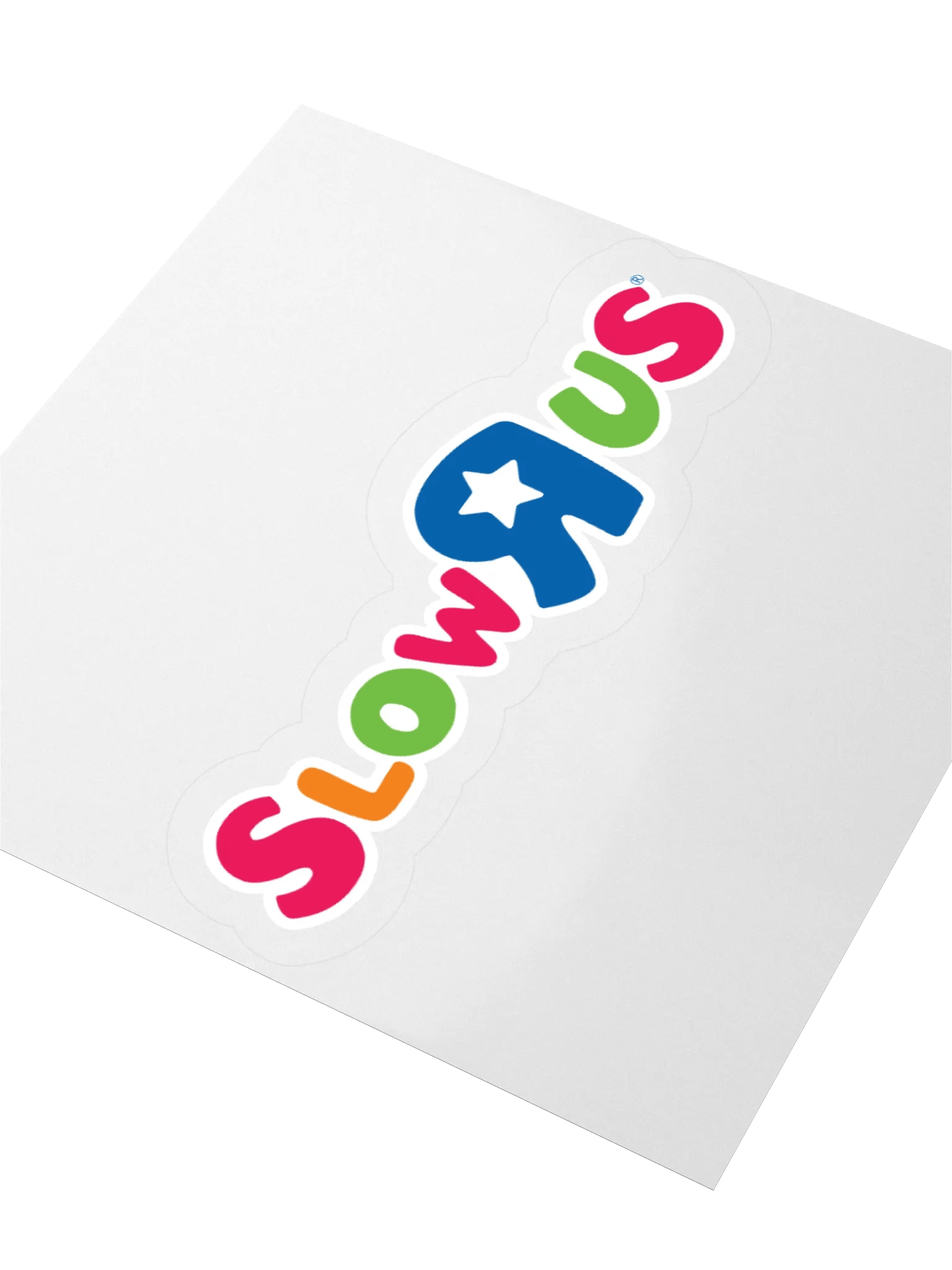 SLOW-R-US STICKER (SINGLE) product image (3)