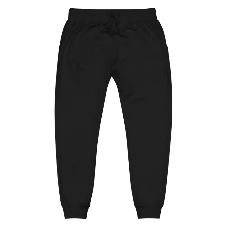 Embroidered Dark Kenshin_Music Unisex Fleece Joggers product image (1)