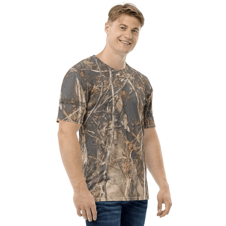 Crew Neck T-Shirt - Dead Split - It Happennnns Camo product image (4)