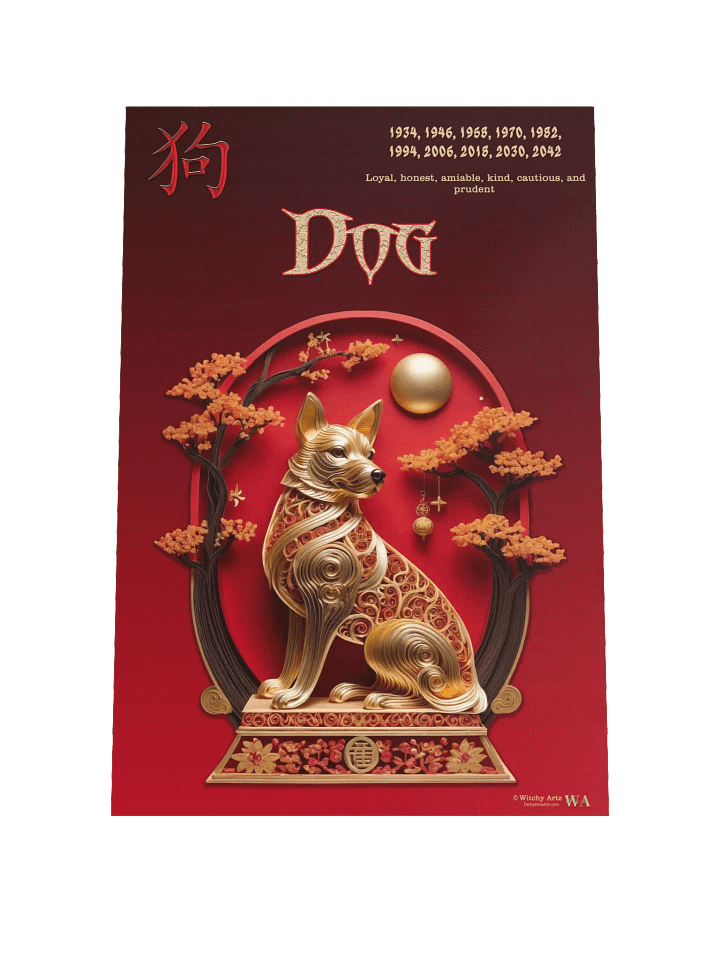 Chinese Zodiac Poster - DOG product image (3)