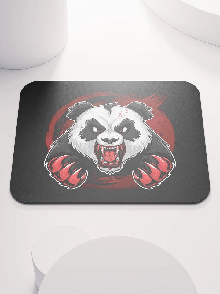Panda Rage Mouse Pad product image (1)
