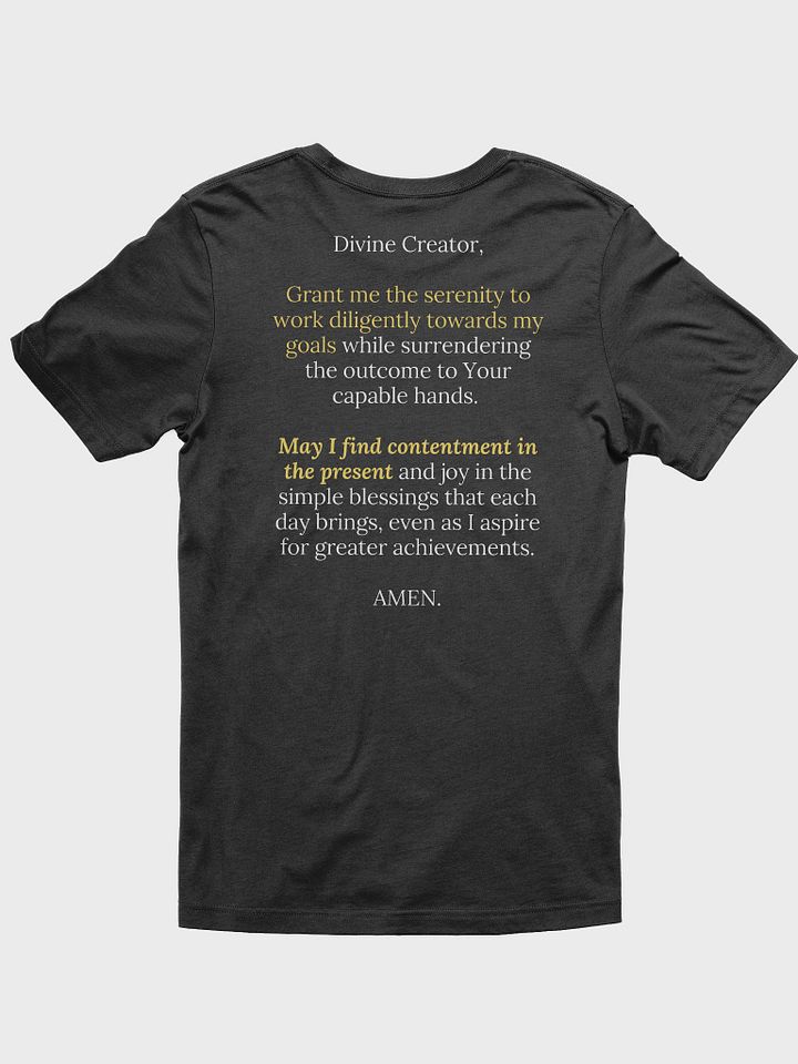 Working on My Goals T-shirt product image (2)