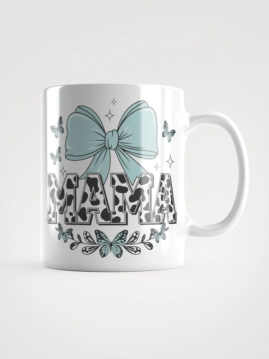 MAMA Cow Print Coquette Bow Mug product image (3)