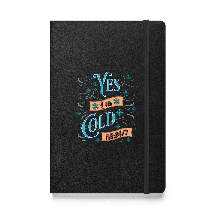 Yes Im Cold ME24/7 Winter Wonderland Hardcover Journal product image (1)