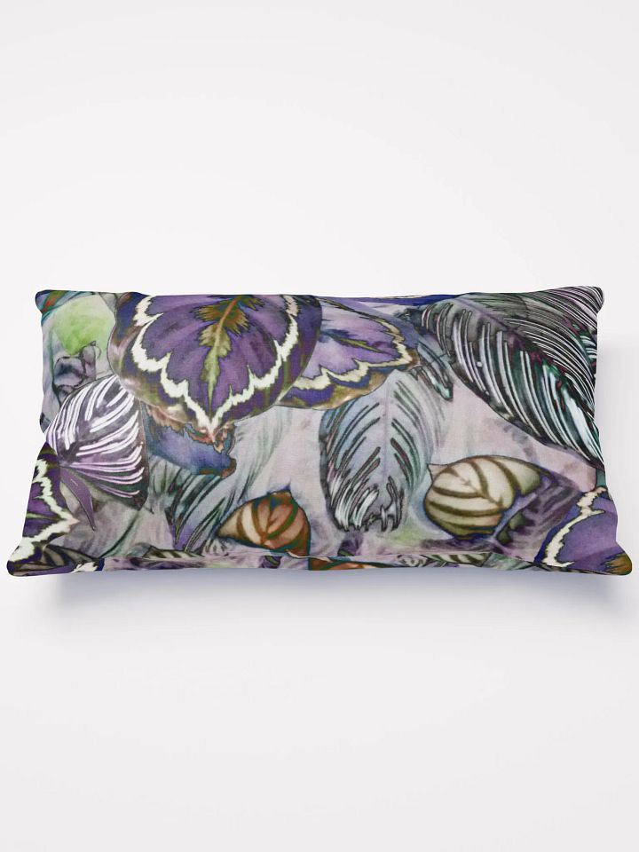 Purple Leaves Pillow product image (1)