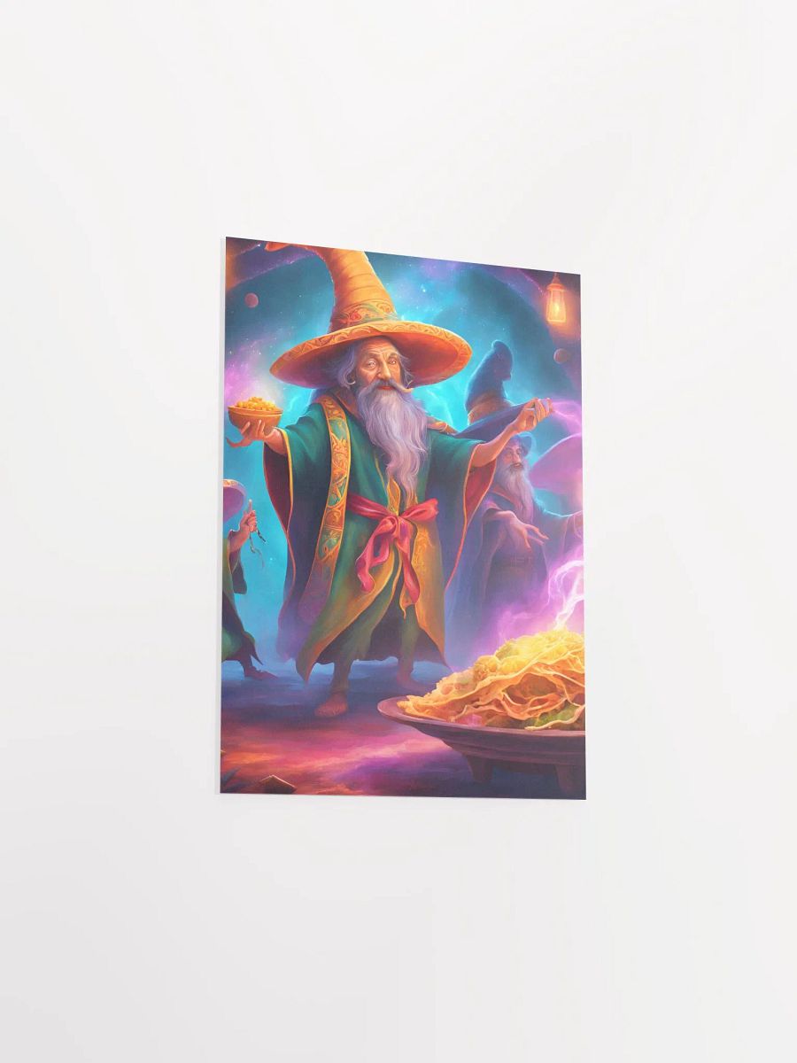 Enchanting taco Wizards Matte Poster product image (7)