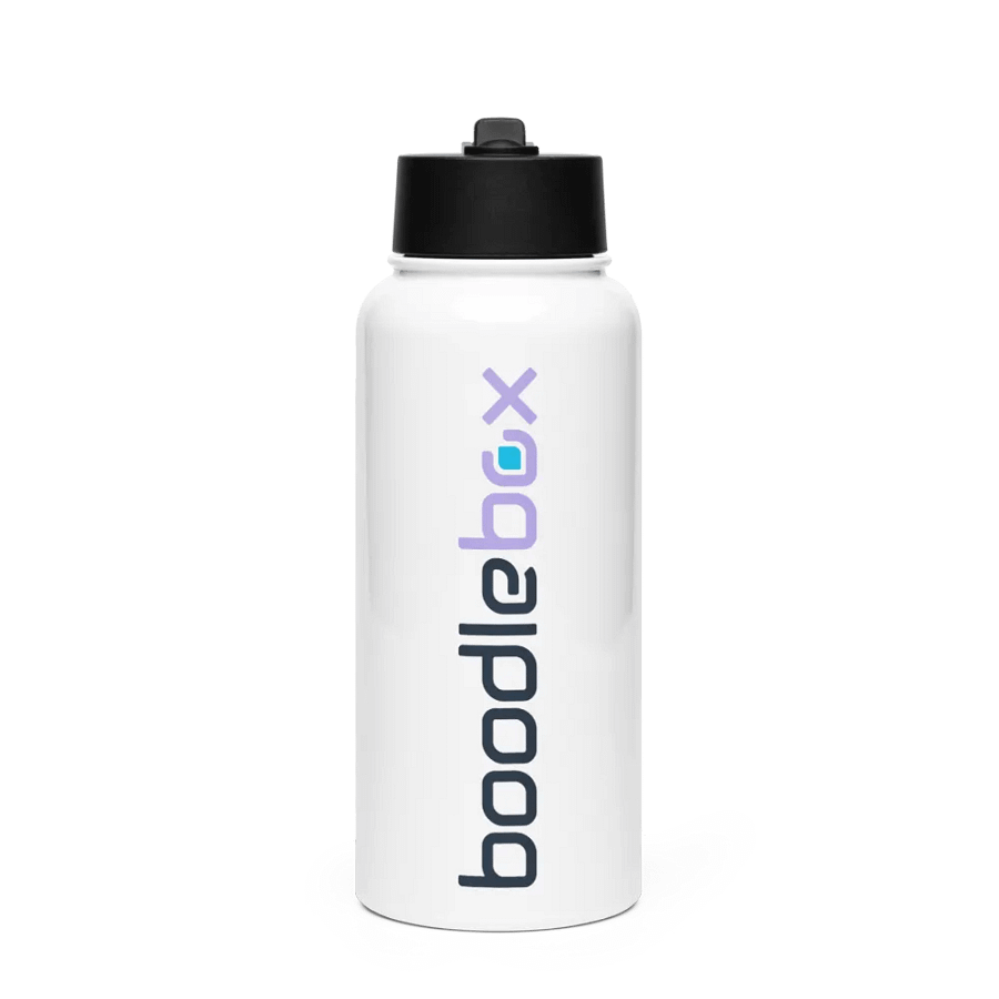 BoodleBox Purple Highlight Stainless Steel Water Bottle product image (1)