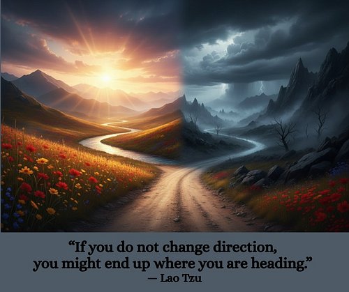 Not loving where you’re headed? Time to take a new road. 🌟
A little change in direction can go a long way.

#DailyInspiration...