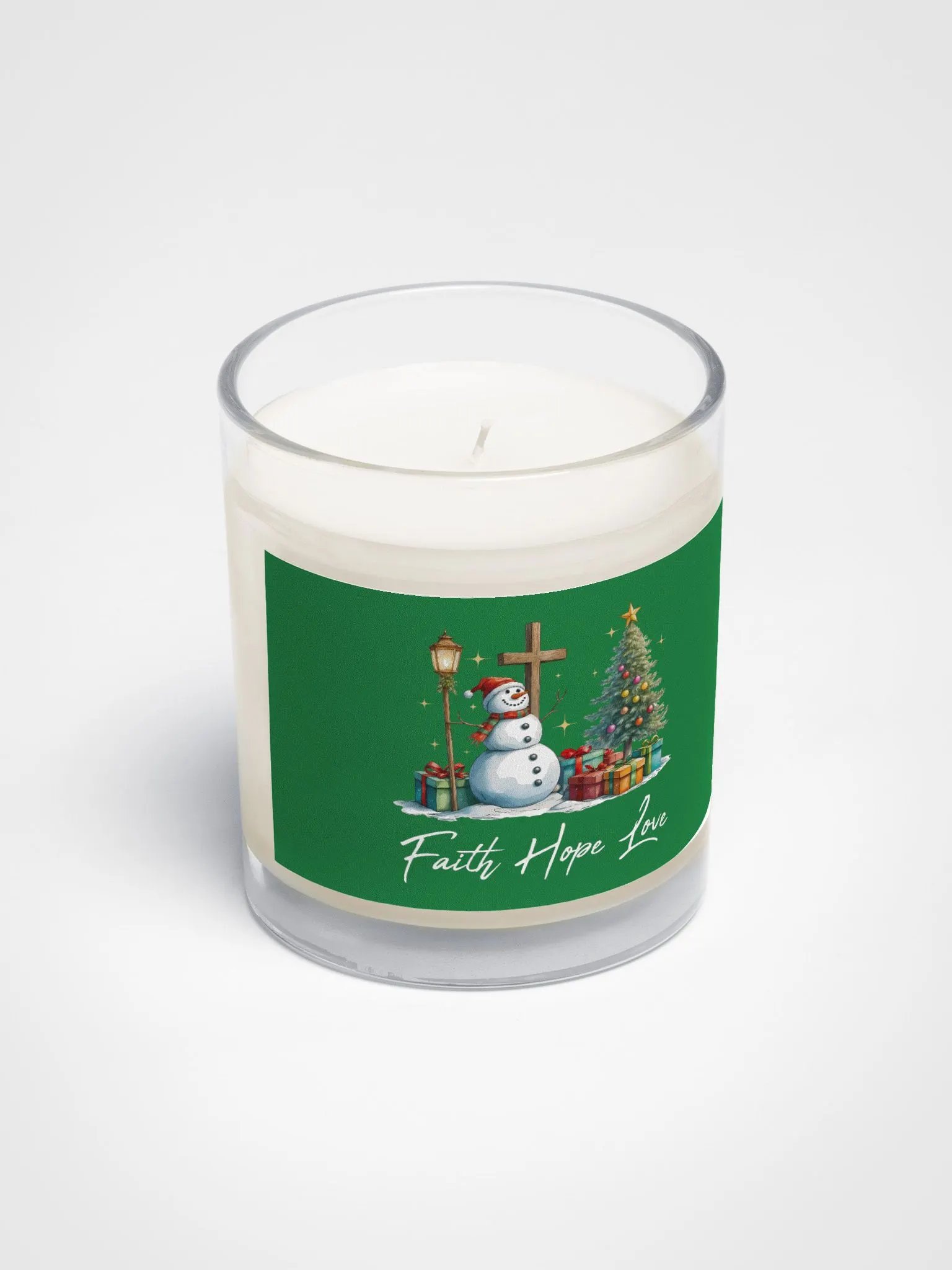 Faith Hope and Love Soy Wax Candle product image (2)
