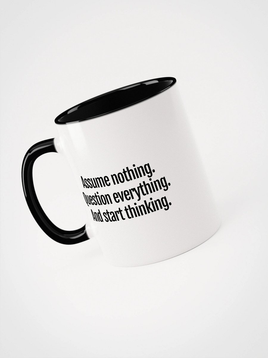 The Thinking Atheist logo mug (white) product image (5)