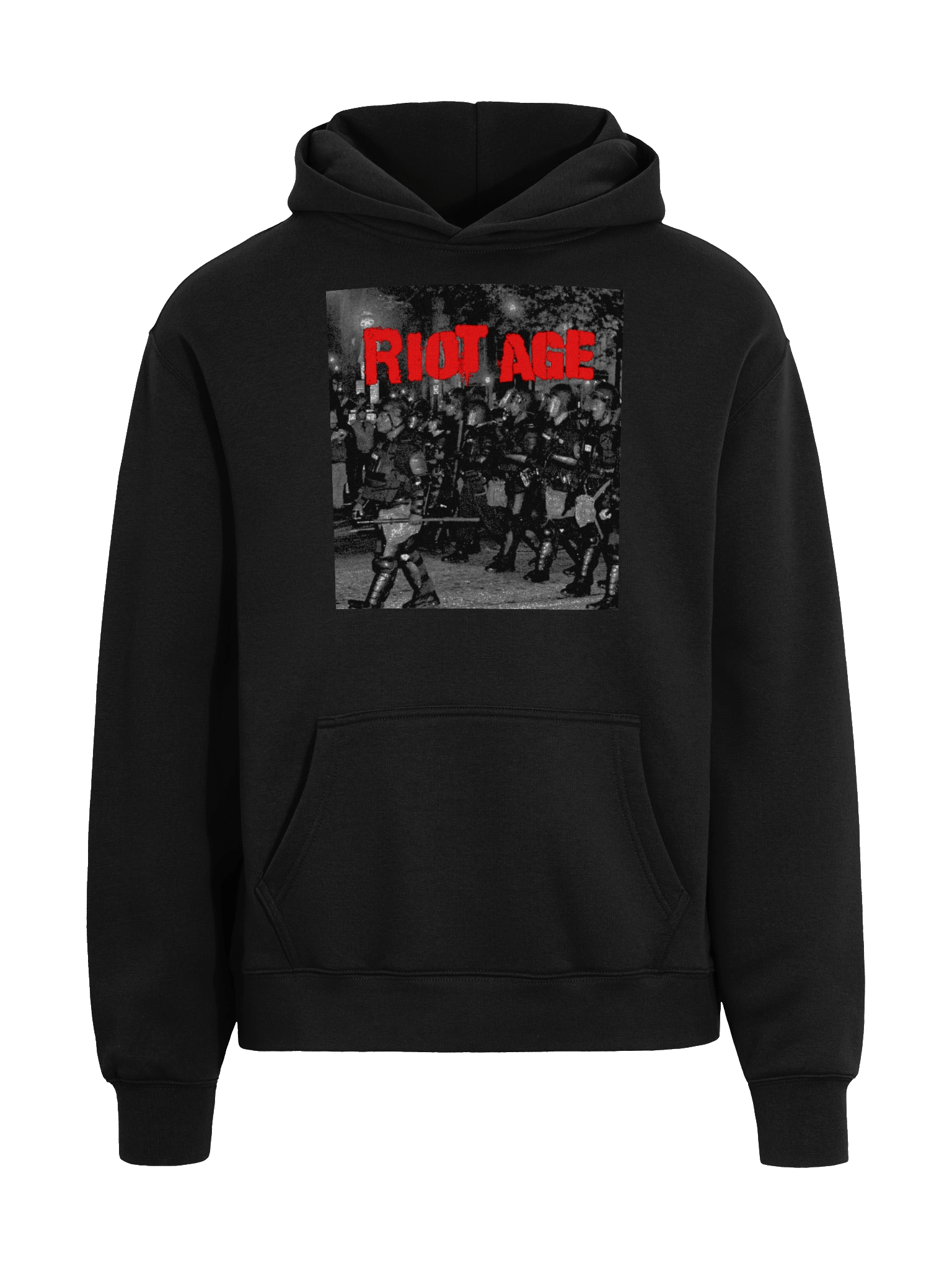 Oversized "Land of the Free" lyric hoodie product image (3)