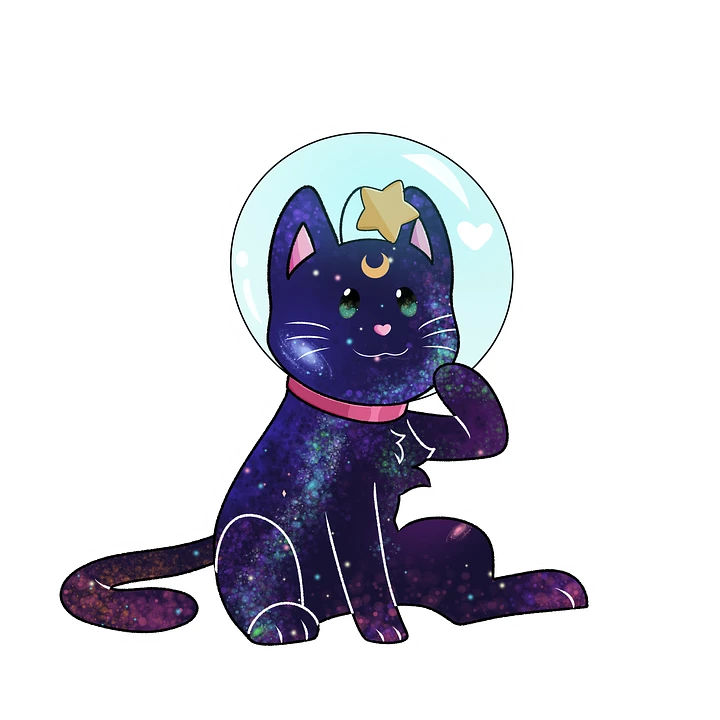 Space Cat Sticker product image (1)