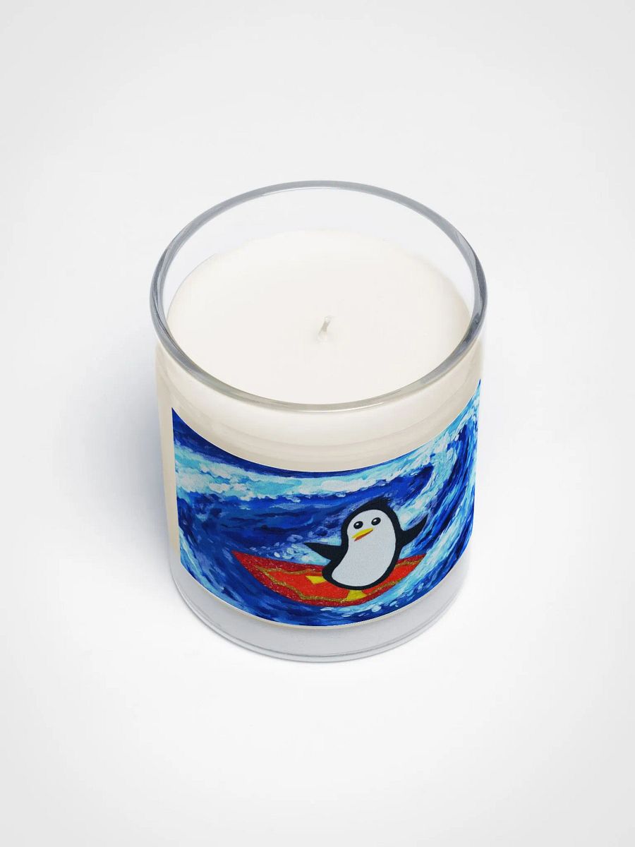 Surfing Penguin Candle product image (5)