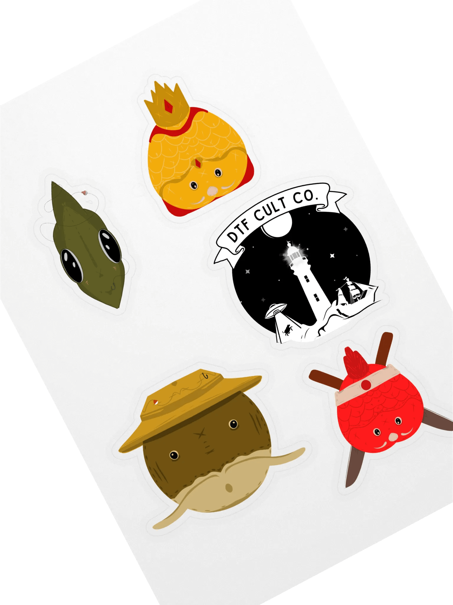 Palia Fishing Plush Sticker Sheet (Flushies) product image (3)