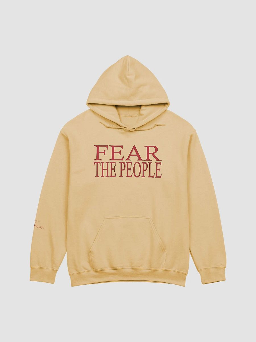 Fear The People - 01 - Red - Gildan Classic Hoodie product image (2)