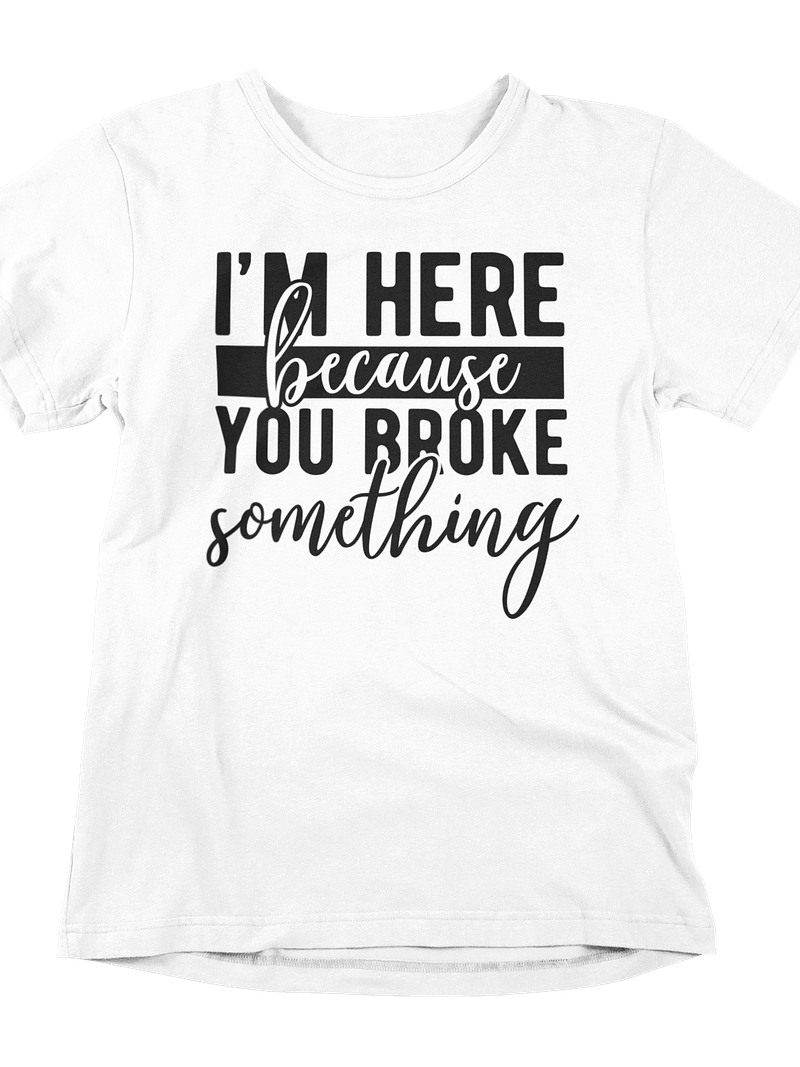 Troubleshooter Tee: When Things Go Awry, I'm Your Hero!