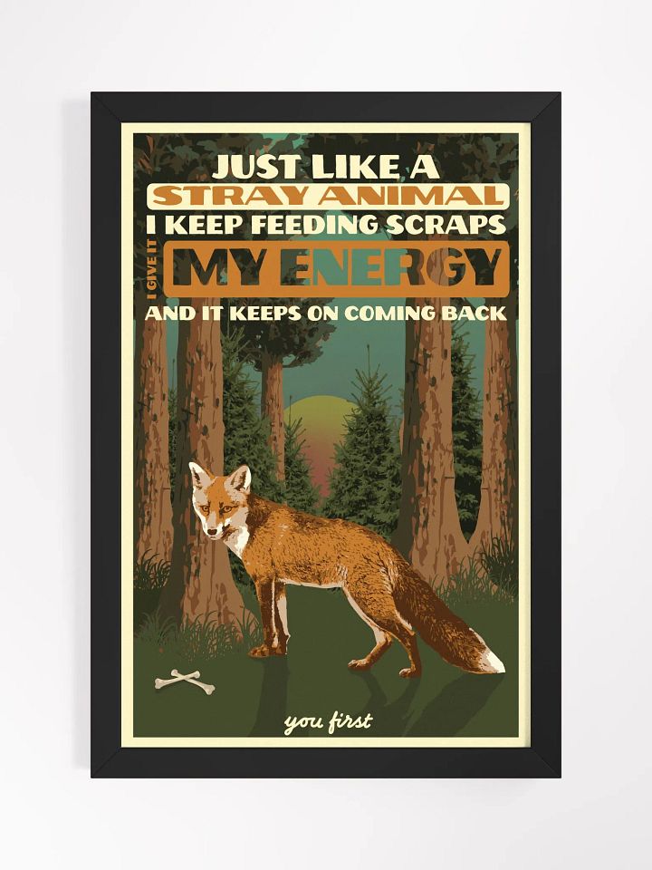 everyone is a bad guy - framed print product image (3)