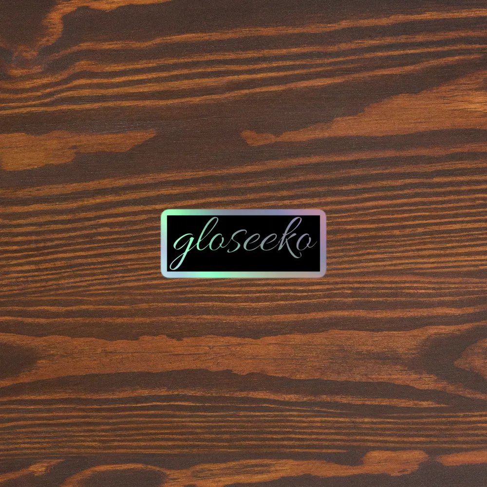 Signature Reverse Holographic Sticker product image (3)