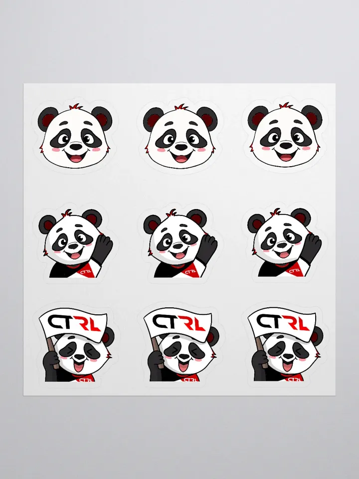 CTRL Shift Kiss Cut Stickers product image (1)