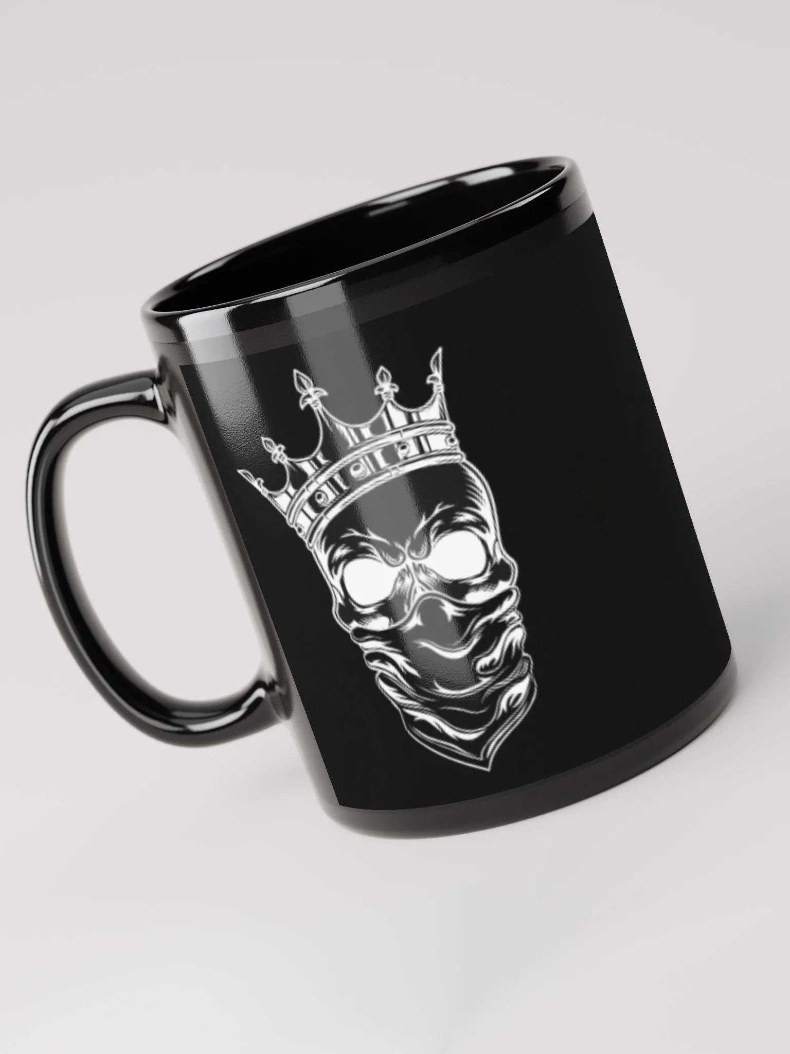 Black Glossy Mug product image (3)