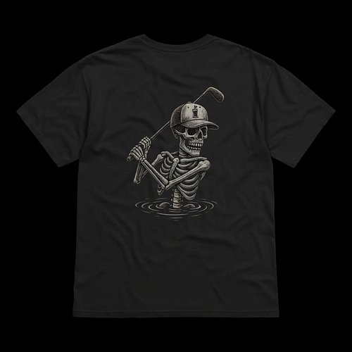 Lost in the tide, found on the fairway.

#PutterToPints #GolfStreetwear #GolfApparel #BeerAndGolf #GolfLife #SkeletonStyle #G...