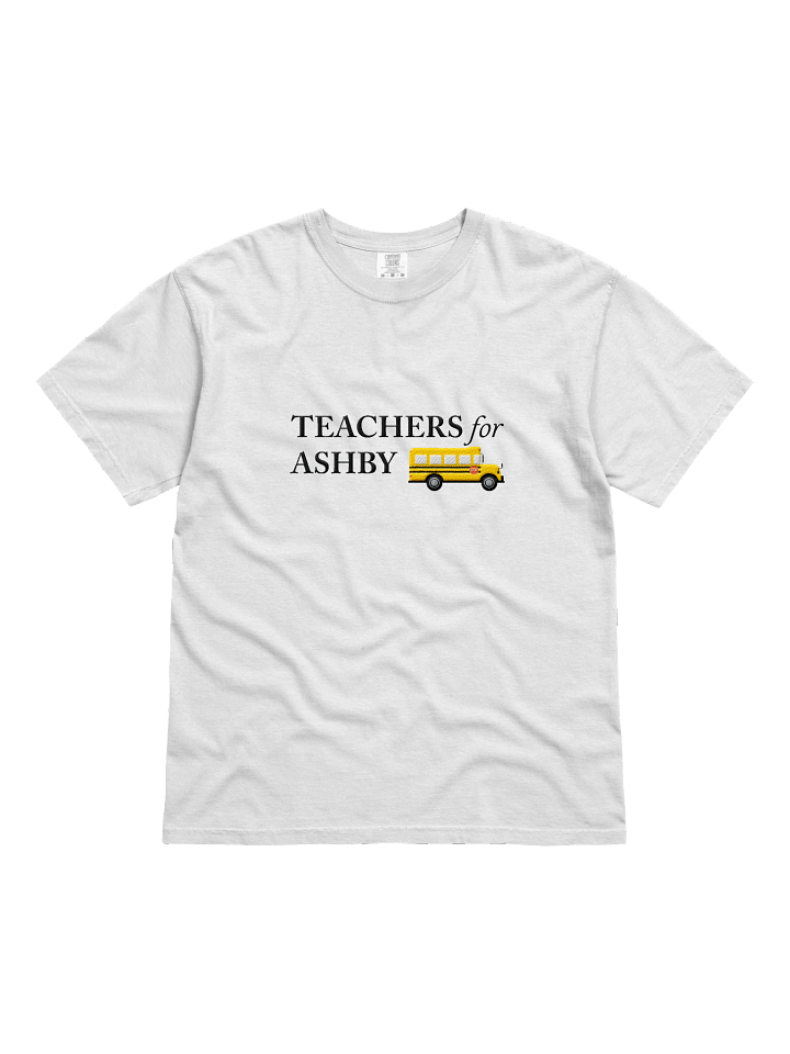 TEACHERS 4 ASHBY TSHIRT (embroidered) product image (1)