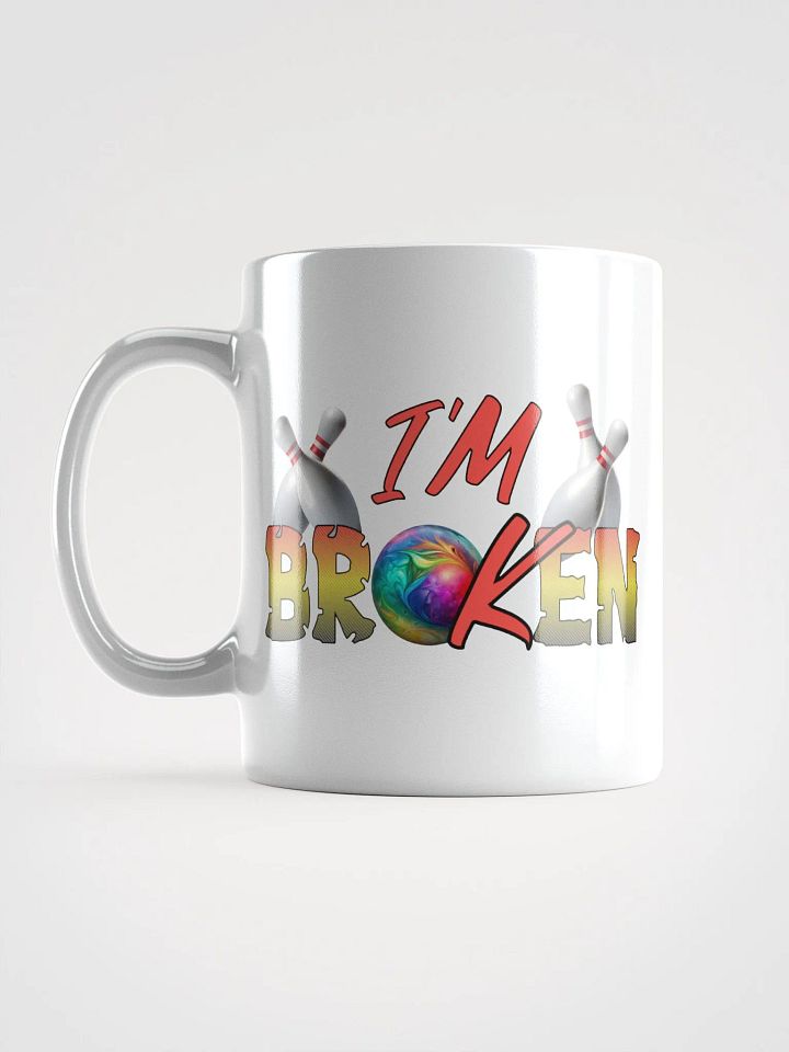 Im Broken Im Ok Bowling Shattered Bliss Mug product image (1)