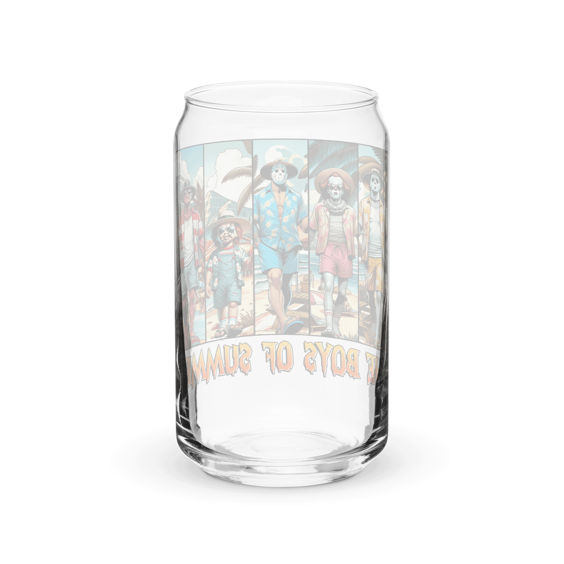 The Boys Of Summer Horror Villians Can-Shaped Glassware product image (6)