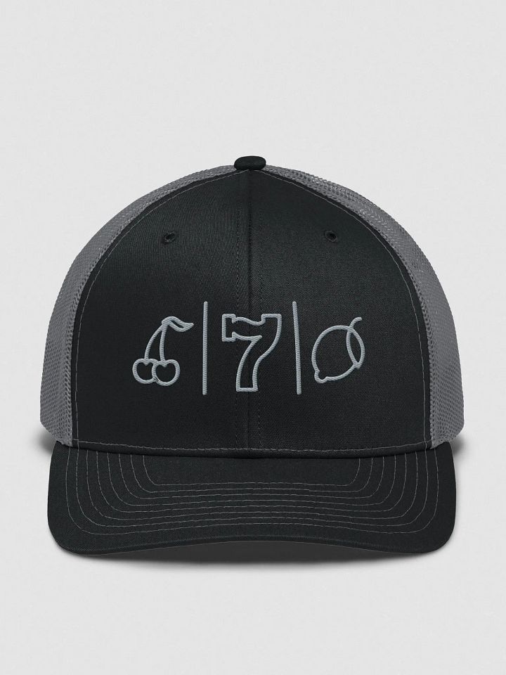 Cdog Spins Trucker Hat Black/Grey/Grey product image (1)
