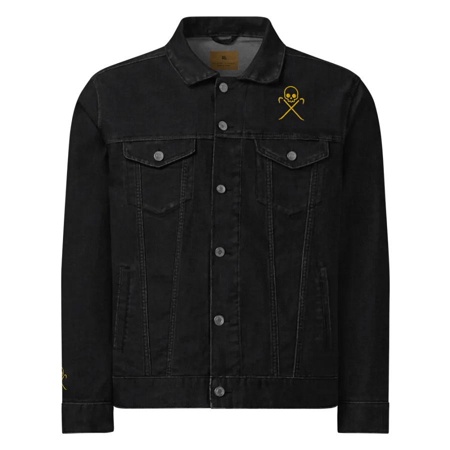 Skulls Keep Happening Denim Jacket product image (1)