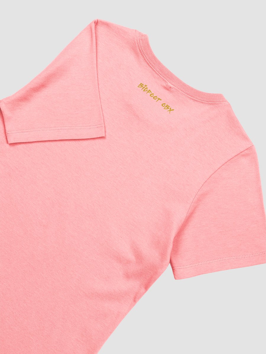 Destination Bigfoot Bronco Bigfoot Logo Bella+Canvas Women's Supersoft Relaxed-fit T-Shirt (Pink) product image (6)