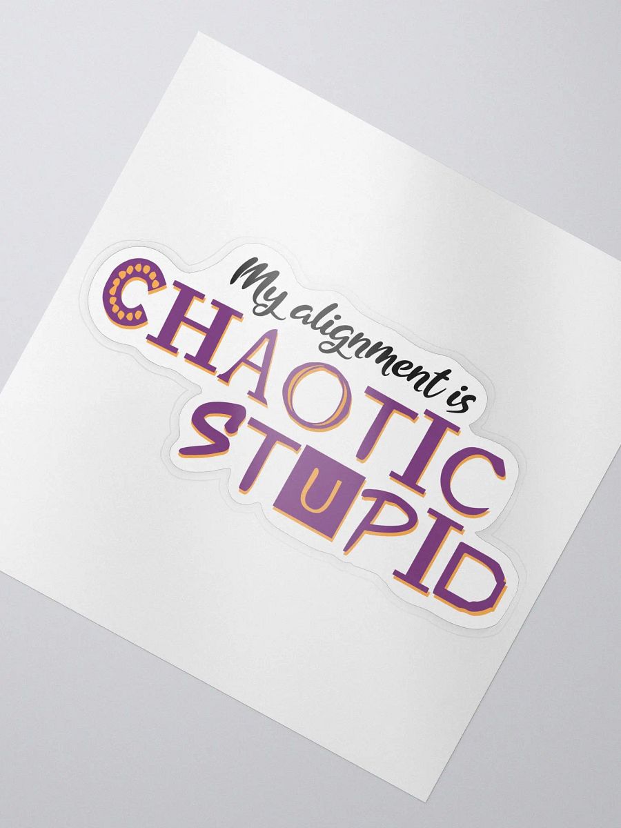 Chaotic Stupid product image (2)