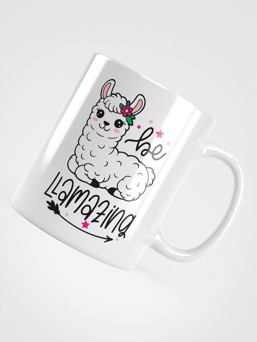 Llamazing White Glossy Mug product image (4)