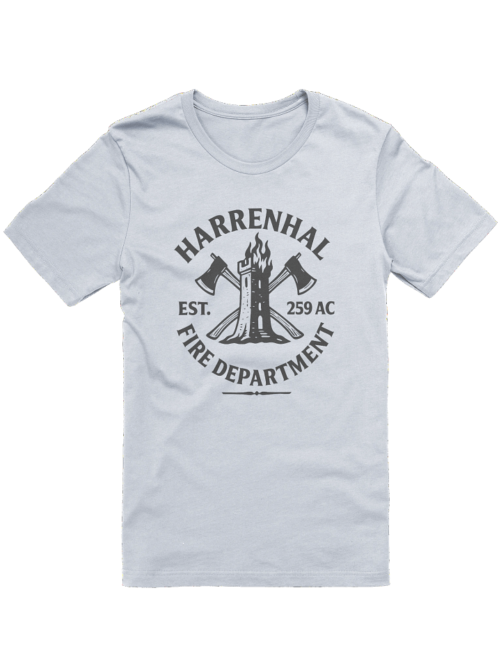 Harrenhal Fire Department T-Shirt – Funny Game of Thrones Parody Shirt – Medieval Fantasy Crest Tee product image (1)