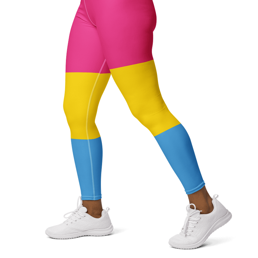 Pansexual Pride Flag Leggings product image (3)