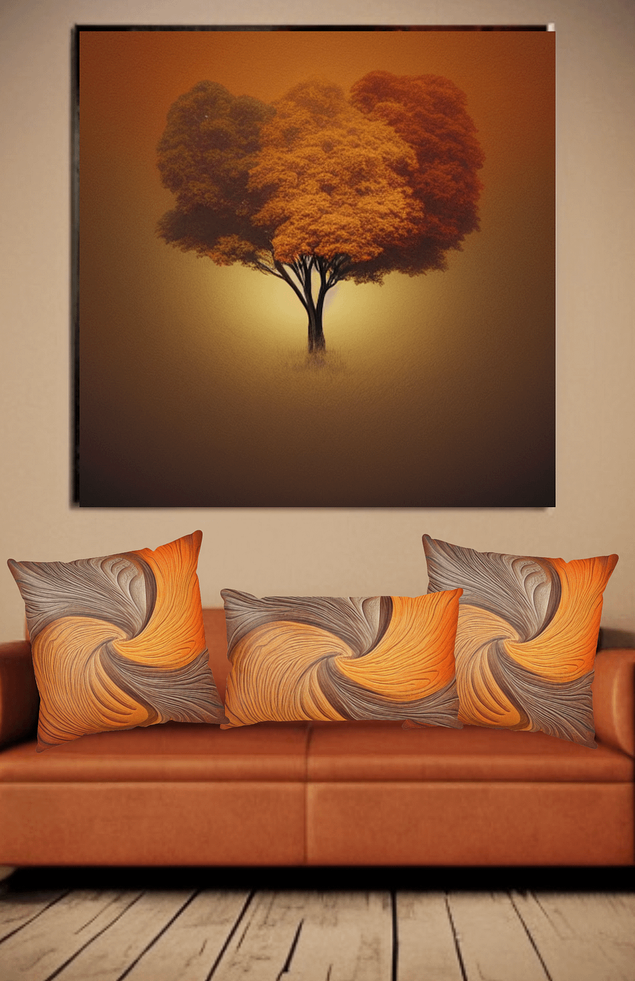 An Earthy Twist Pillow product image (6)
