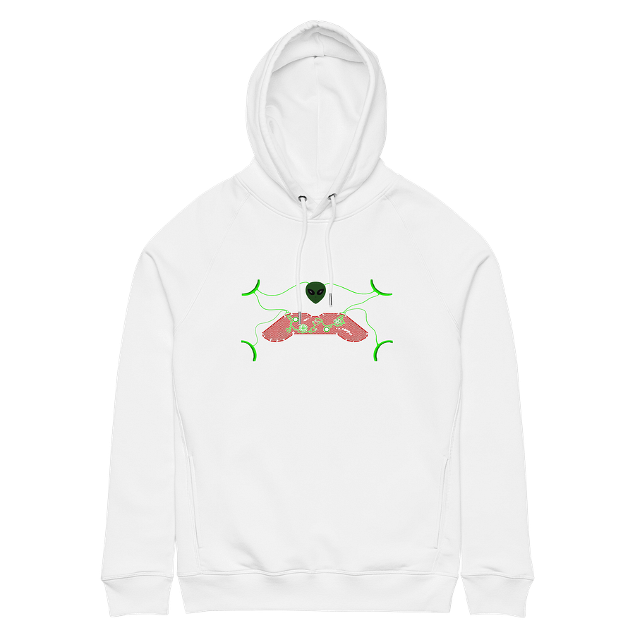 Galactic Gamer Organic Hoodie product image (6)