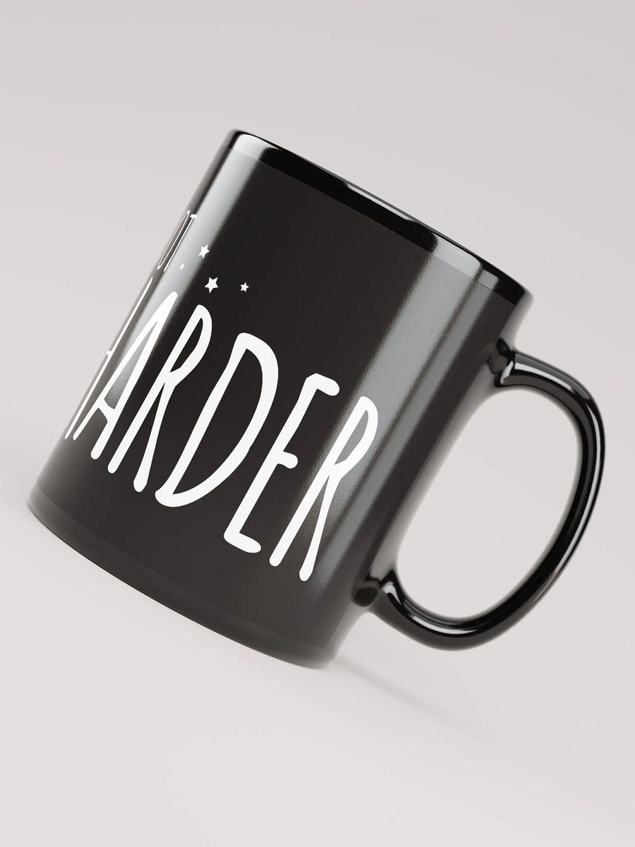 Stream Smarter Not Harder Mug Black product image (9)