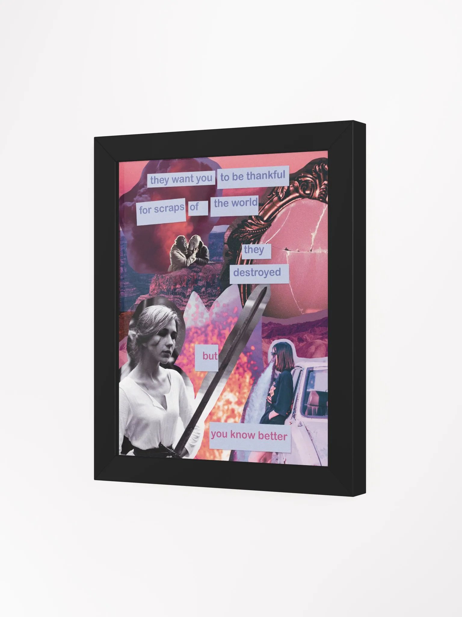 You Know Better Framed Art Print product image (3)