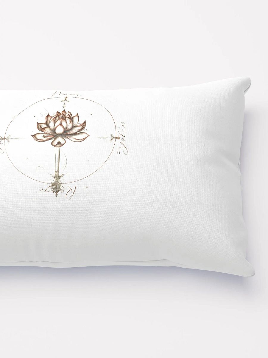 Nam Myoho Renge Kyo Lotus Throw Pillow | Buddhist Cushion product image (3)