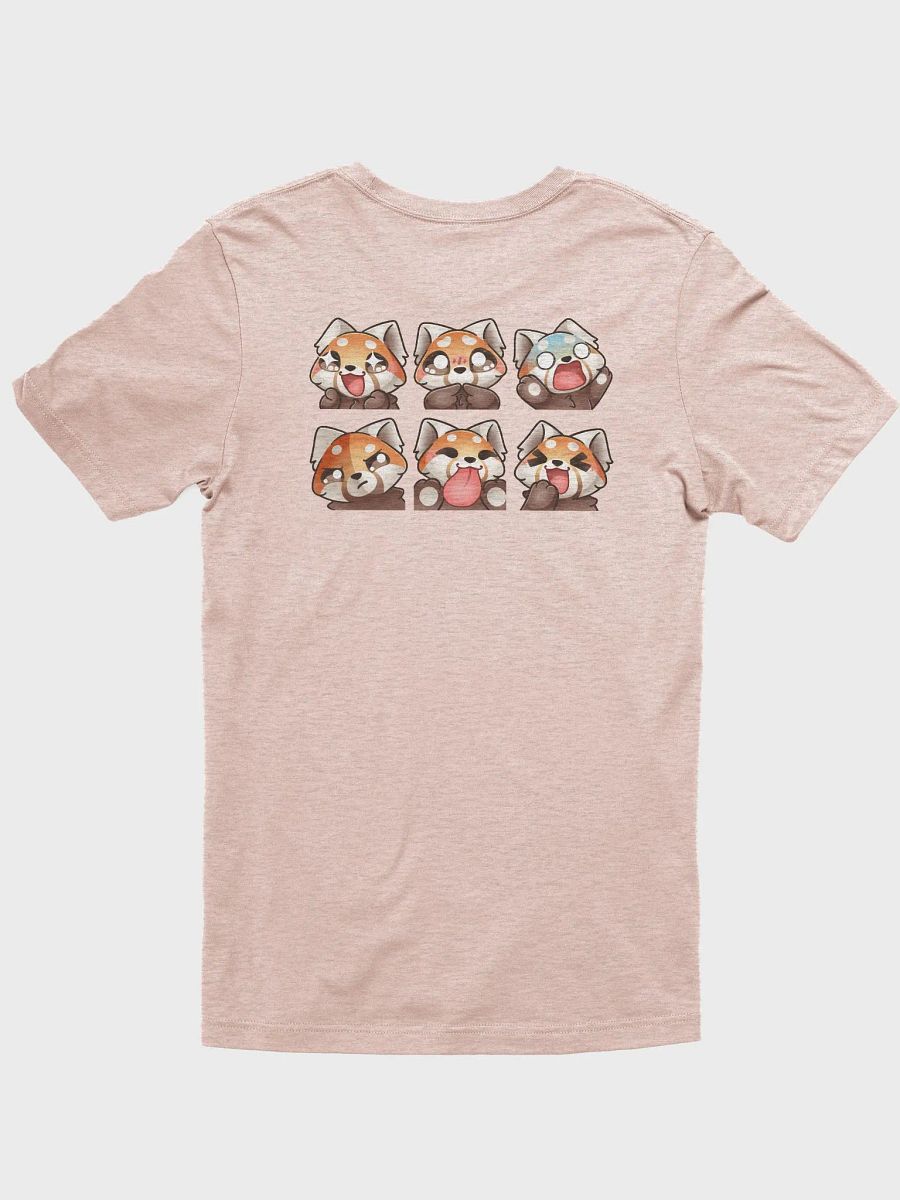 Red panda emote t-shirt product image (15)