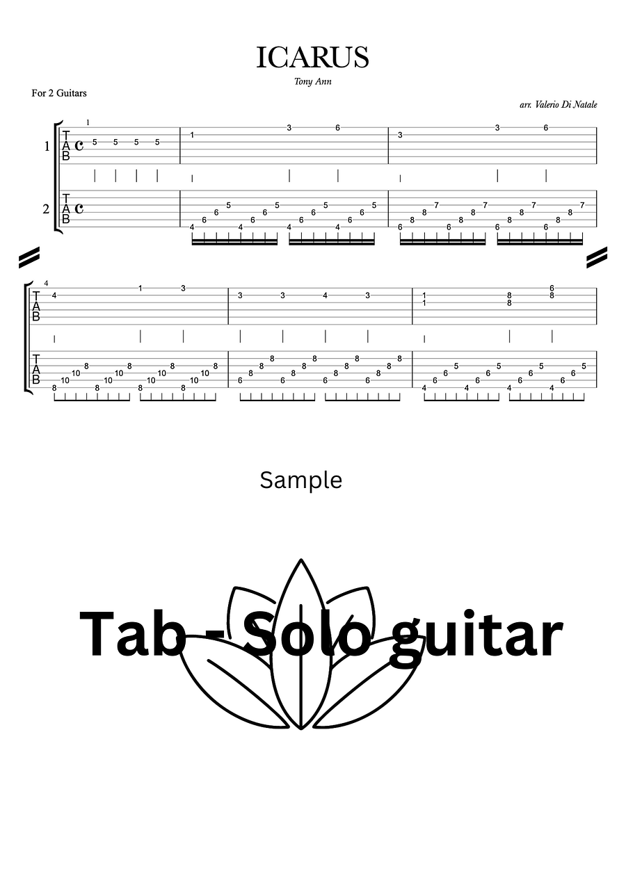 ICARUS for guitar by T.Ann product image (4)
