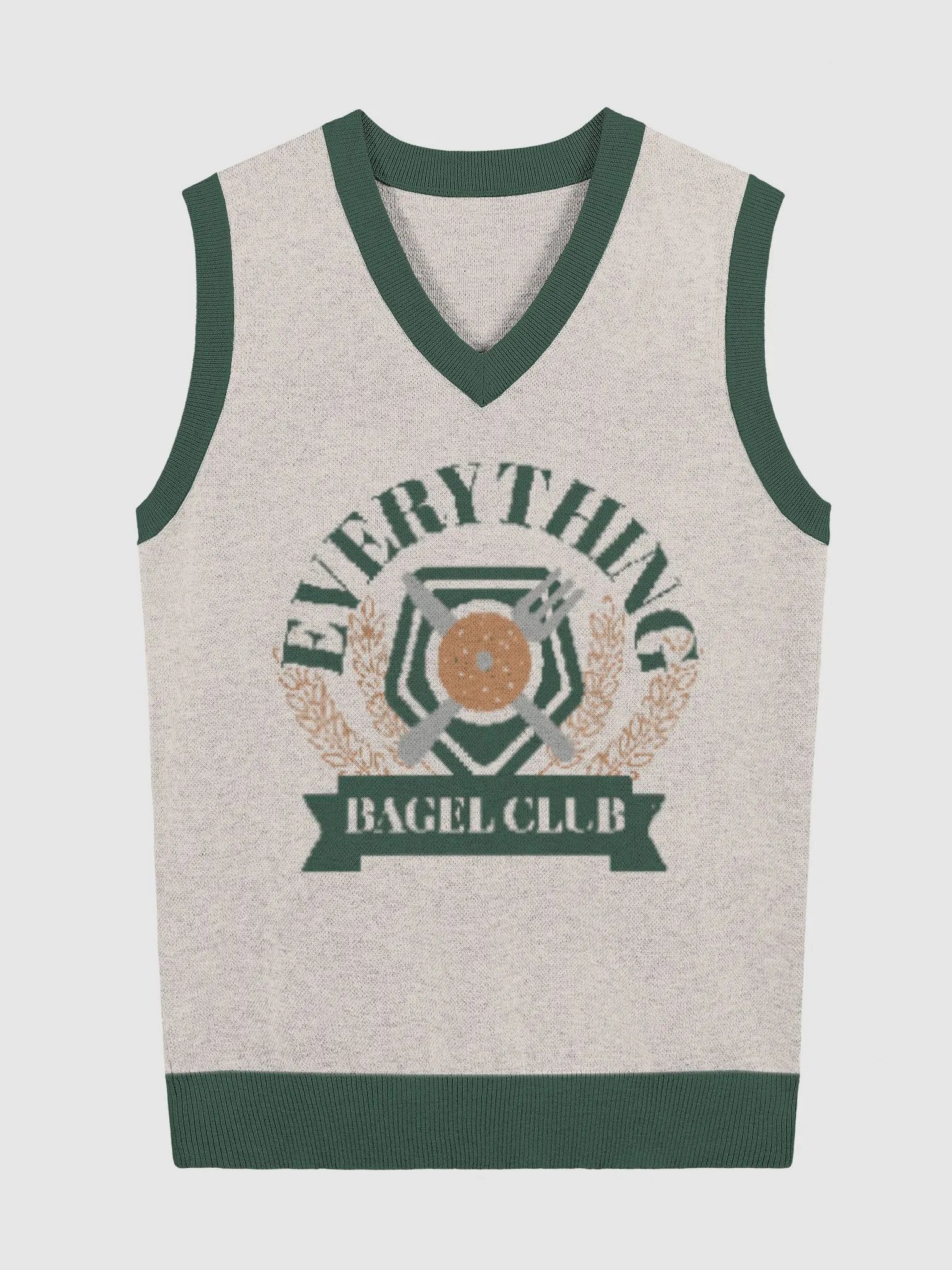 Everything Bagel Club V-Neck Vest product image (4)