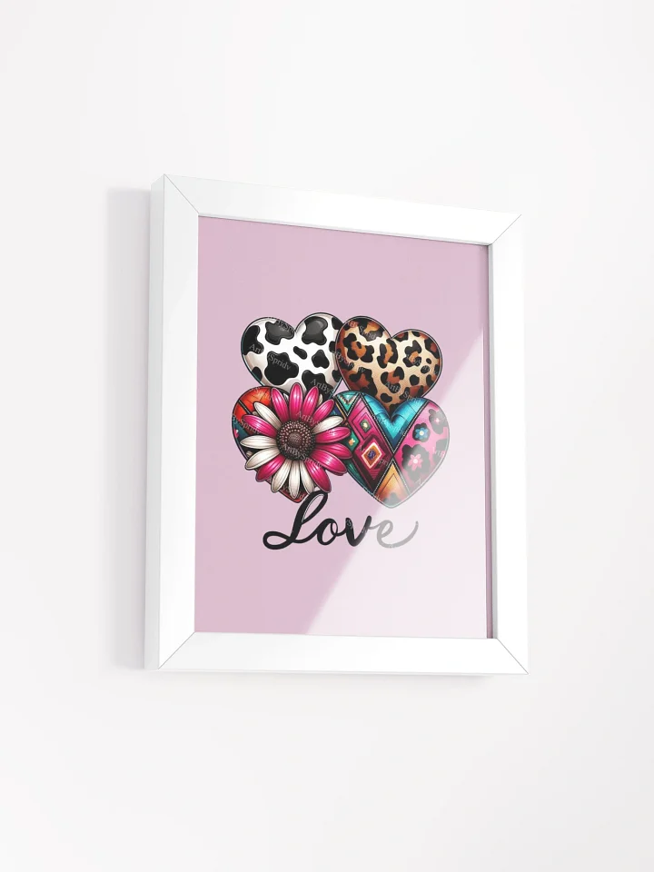 Love Patterns Framed Poster product image (2)